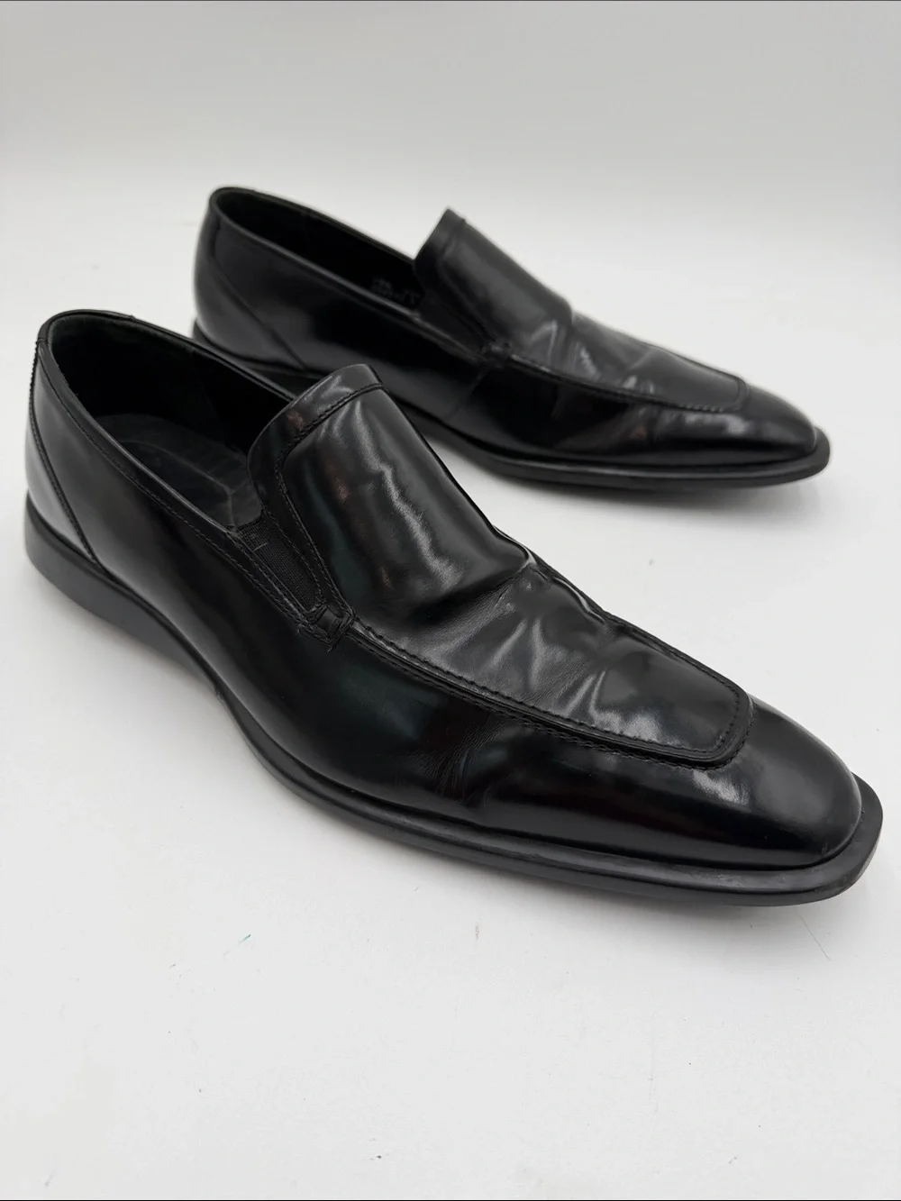COLE HAAN sz13M Black Leather Loafers